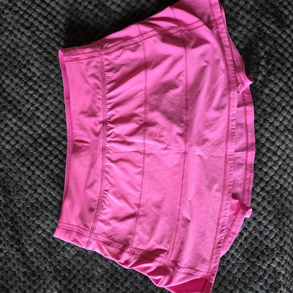 Lululemon Athletica Bright Pink Skort